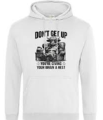 brains having a rest hoodie