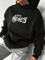 enjoy the madness hoodie black 1`