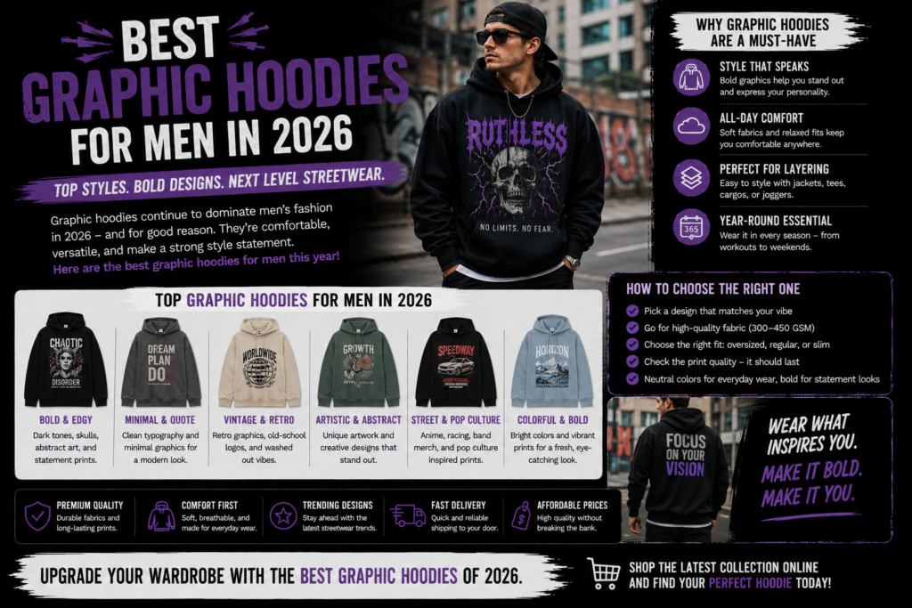 best graphic hoodies for men 2026